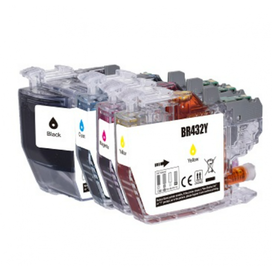Brother LC432 full set Ink Cartridge Compatible Brother LC432 full set Ink Cartridge Compatible