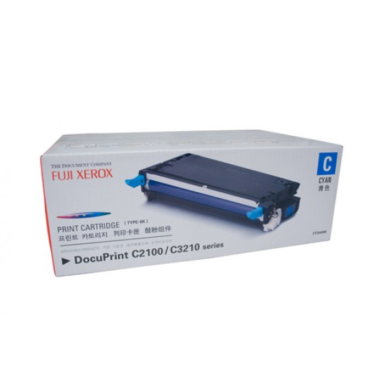 Xerox DocuPrint C2100 Cyan Toner Cartridge - 6,000 pages Xerox DocuPrint C2100 Cyan Toner Cartridge - 6,000 pages