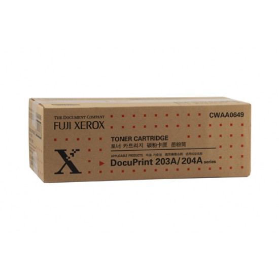 Xerox DocuPrint 203A / 204A Toner Cartridge - 2,500 pages Xerox DocuPrint 203A / 204A Toner Cartridge - 2,500 pages