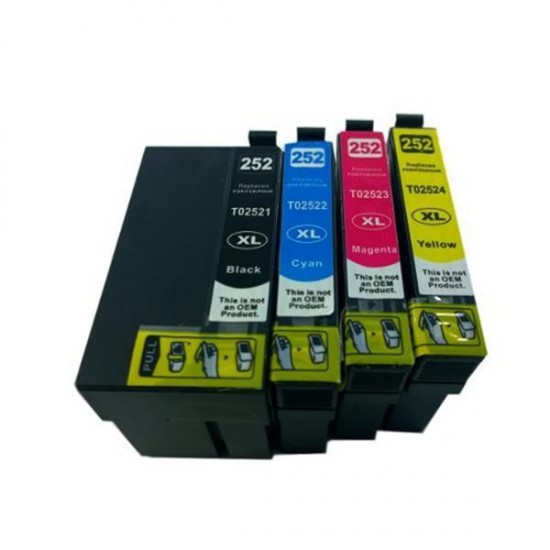 Compatible EPSON WF3620 Ink cartridge 252XL Compatible EPSON WF3620 Ink cartridge 252XL