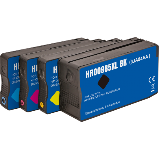 HP 965XL Cyan/Magenta/Yellow Ink Cartridge Tonerink brand HP 965XL Cyan/Magenta/Yellow Ink Cartridge Tonerink brand