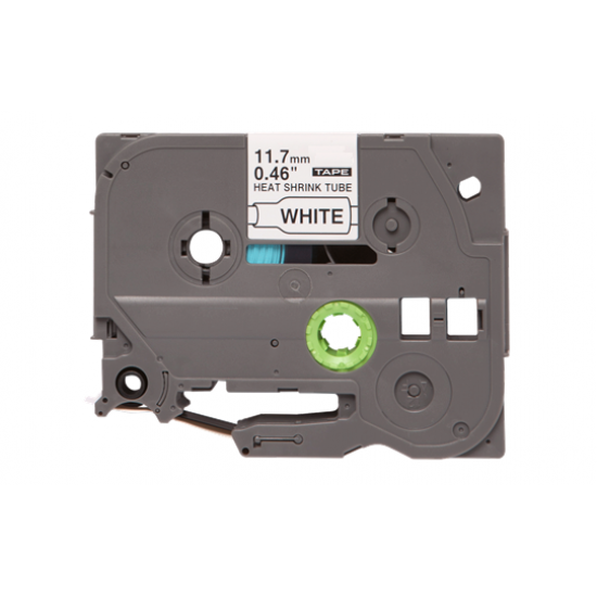 Brother HSE231 11.7mm Black on White Heat shrink Tonerink Brand Brother HSE231 11.7mm Black on White Heat shrink Tonerink Brand